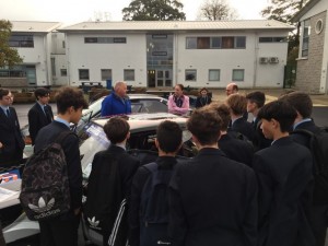 Y10 automotive students