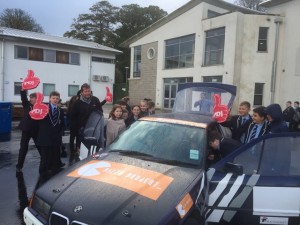 Year 7 studetns with Brendan